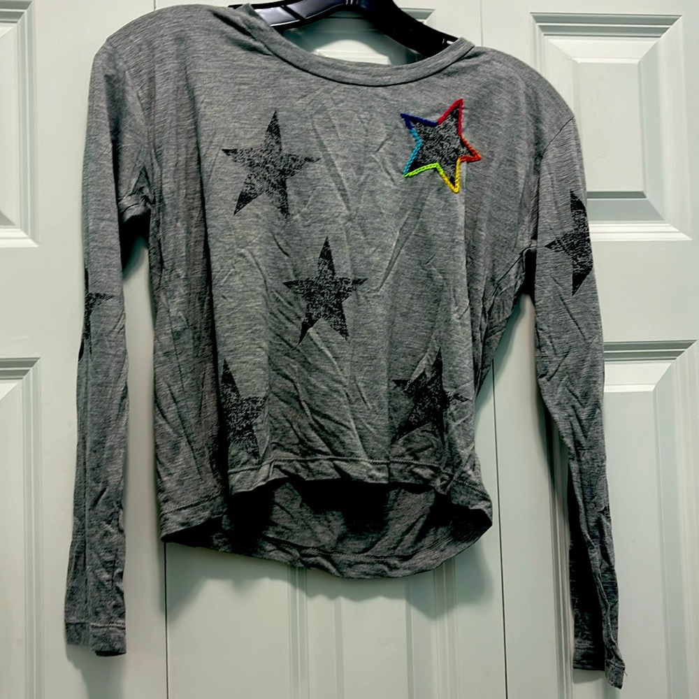 Beverly Hills boutique. Long sleeve star shirt